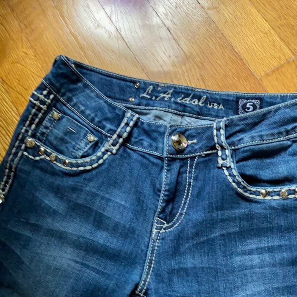 Jeans with bling